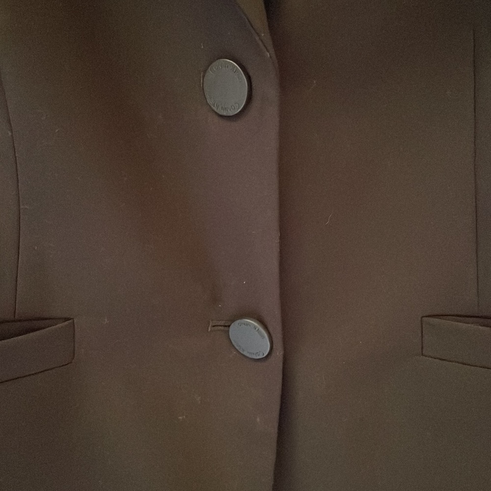 Calvin Klein 2 Button Black Blazer. - image 4